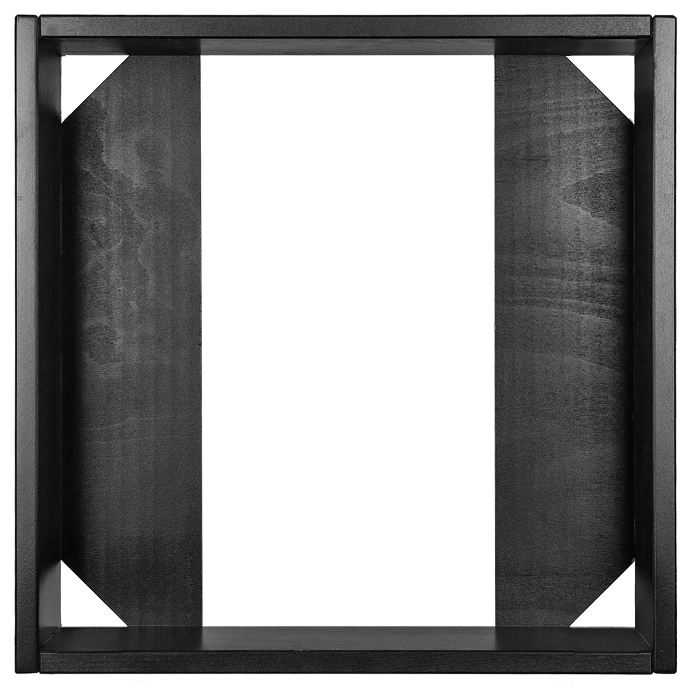HOFA Wechselrahmen einzel schwarz lackiert